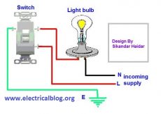 Light Swich Wiring Diagram | How to wire light Switch Video Tutorial